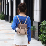 Backpack Purse For Women Cute Fashion Leather Backpack Japanese Style Handbag Ladies Casual Shoulder V1370-AZ4-05483
