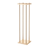 Wedding Flower Stand, 10PCS 80cm Column Flower Stand, Floral Stands with Metal Laminate, Cylindrical V952-HLHJLFT10J80A3YYA001V0
