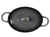 TOQUE 4L Enamel Dutch Oven Pot in Black Colour KT0180-4L-BK_NZ