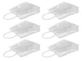 30Pcs Clear PVC Plastic Gift Bags with Handles Reusable Plastic Gift Wrap Tote Bags for Shopping V1294-YM0703-3117230088011