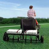 VEVOR 101.6 cm Tow Behind Plug Aerator with Universal Hitch Pull Behind Aerator V952-TCSHXPQQ40YCIPQ17V0
