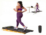 Everfit 3 in 1 Walking Pad Treadmill 12% Incline Under Desk Treadmills for Home Gym With 38cm Wide TMILL-380-2INC-BK