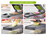 16-In-1 Multi-Functional Vegetable Chopper Professional Onion Chopper with Handle, Kitchen Food V1370-AZ4-25371