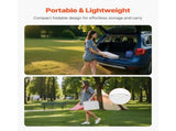 Folding Camping Table, Adjustable Height Portable Side Tables, Aluminum MDF Beach Table with Mesh V952-MDBKHWZDZ24Y0Q4P4001V0