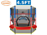 Kahuna Mini 4.5 ft Trampoline - Red Blue TRA-KAH-045-RB