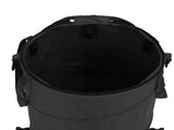 Camping Trash Can with Zippered Lid 24 Gallons Large Capacity Foldable Portable Garden Garbage V1294-YM0901-3111240240811