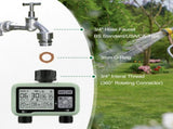 Water Timer for Garden Hose,Sprinkler Timer with Rain Delay/Manual Watering/Automatic Irrigation V1369-AZ3-W-03035