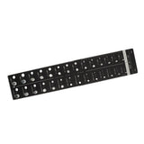 Nut and Bolt Thread Checker 28 Size Inch and Centimeter Carbon Steel Aluminium Alloy Accurate Easy V1294-YM0710-3114230153311