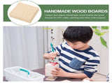 5Pcs Unfinished Sheets 3Mm Smooth Wooden Plates for DIY Decoration V1369-AZ3-W-10515