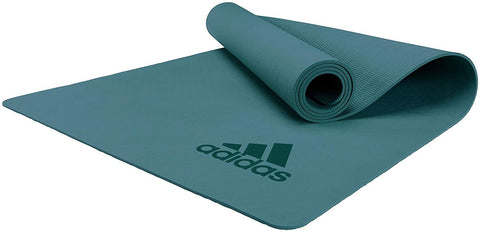 Adidas Premium 5mm Yoga Mat Fitness Gym Exercise Pilates Workout Non Slip Pad V563-ADYG-10300RG