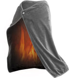 Heating Pad, Electric Top Blanket, Rechargeable Heated Blanket, Battery Operated Heated Blanket, V1189-LC-DG-00313