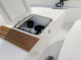 606 x 353mm White Boat Access Hatch Marine Deck Inspection Lid for Boat, Yacht & RV Use V63-952881