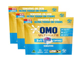 Omo Ultimate 3in1 Sensitive 84 Laundry Capsules OMO-62740231X3_NZ