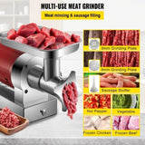 VEVOR Electric Meat Grinder Machine Electric Meat Mincer 661 Lbs/Hour 1100W V952-SYTMDDJRJSYSP65ZTV3