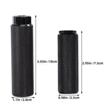 4Pcs Detachable Black Aluminum Bicycle Foot Pegs Rear Antislip Cycling Pegs V1369-AZ3-W-16748