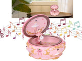 LED Music Box Figurine Rotation Exquisite Music Box Home Decoration Girls Birthday Gift1 V1294-YM0901-3115200151411