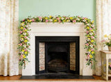 6.5 Ft Spring Summer Flower Vine Garlands Artificial Wildflower Wisteria Lavender Daisy Garland Not V1258-DP02-WO-60