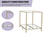 4 Four Poster Double Bed Frame V63-826571