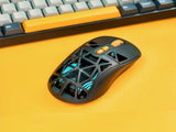 SM802 TriMode Gaming Mouse, Adjustable DPI, RGB Backlight, Ergonomic Wireless Mouse,black V1300-SM802-BLACK