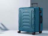 Wanderlite 28" Luggage Suitcase Trolley Travel TSA Lightweight Hard Case Teal LUG-ABS-BOS-28-TL