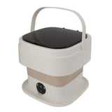 Mini Foldable Washer 60W 10L Capacity IPX4 Waterproof Portable Washing Machine for Dorm Travel V1294-YM0901-3113240009811