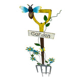 Colour Fork Garden Stake / Wall Decoration 97cm V637-71304FRK