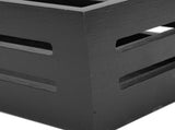 Wooden Storage Basket 13 X 5.9 X 3.9in Multifunctional Space Saving Storage Crate Box for Bathroom V1294-YM0901-3117250004611