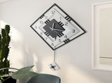 Modern Wall Mounted Clock Pendulum Hanging Clock Home Office Decor V1294-YM0901-JY20640