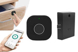 Bluetooth Fingerprint Cabinet Lock Smart APP Keyless Biometric Drawer Wardrobe Lock Hidden V1263-JX-6290
