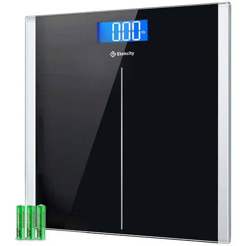 Etekcity Digital Body Weight Bathroom Scale - Black V398-EKEB9380H