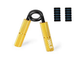 hand grip grip strength trainer, home fitness equipment, men's arm workout, wrist V1102-141-36637-GLD-2PCS