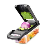 16-In-1 Multi-Functional Vegetable Chopper Professional Onion Chopper with Handle, Kitchen Food V1370-AZ4-25371