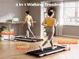 Everfit 3 in 1 Walking Pad Treadmill 12% Incline Under Desk Treadmills for Home Gym With 38cm Wide TMILL-380-2INC-BG