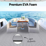 Seamanship EVA Foam Boat Flooring Mat Decking Sheet 240x90x0.6cm Light Grey BF-240X90-L-GR