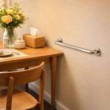 2-Pack 16-Inch Shower Handles Barrier-Free Design, Anti-Slip Grip, Bathroom Safety Assist Bar for V1366-AZ2-W-15142