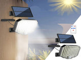 Garden Lamps Solar Wall Outdoor With Remote Control 16.4ft Cord Separate Solar Panel Solar LED V1370-AZ4-17429