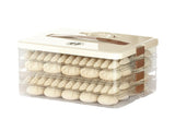 Dumpling Storage Box Large Capacity Multi Layer Transparent Plastic Airtight Food Container Kitchen V1294-YM0703-3118230143812