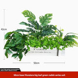 faux potted plant, sunflower, wooden box, home decor, Australia, living room tabletop V1106-112-23547-MLT-36