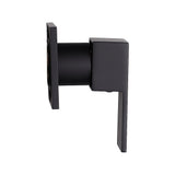 Bathroom Shower Bath Hot and Cold Square Mixer WATERMARK Certified in Black V63-847901