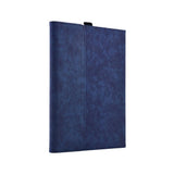 Leather Tablet Case & Power Bag For Microsoft Surface Pro X - 13 Inch Dark Blue PRL-7091191060DBT