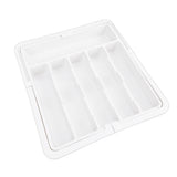 Silverware Drawer Organizer Multifunctional Anti Slip Plastic Expandable Cutlery Tray with 6 to 9 V1294-YM0901-3118250200611