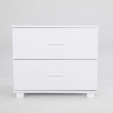 2X Bedside Table Side Storage Cabinet Nightstand Bedroom 2 Drawer Legs ETTA WHITE V274-FT-BEDT-2DD08-WH2