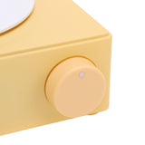 Record Player Bluetooth Speaker ABS Cute Portable Wireless Turntable Speaker Alarm Clock for Home V1294-YM0901-3115240080111