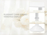 3PCS White Cake Stands, 8" 10" 12" Tiered Cupcake Display Holders, Metal Dessert Serving Trays, V1192-AZ-W-18438