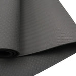 Powertrain TPE Pilates Exercise Yoga Mat 6mm - Black YM-TPE-SC-BK