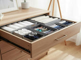 6 Pcs Drawer Organizers for Clothes Foldable Storage Bins for Wardrobe, Underwear, Socks, Bras, V1237-ZY00B0FJMW2BHQ