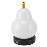 Pear Gourd Table Lamp Touch Control Stepless Dimmable 3 Light Modes Cordless Rechargeable Desk Lamp V1294-YM0901-3119240084911