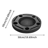 Floating Drink Holder,Sturdy Pool Tray with Cup Holders,No-Inflation Portable Serving Bar for V1366-AZ2-W-17138