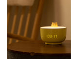 Alarm Clocks USB Powered Cats Teacup ABS LED Night Light Digital Clock for Desk - Yellow V1263-JX-296