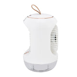 Mini Air Conditioner Humidifier Aromather 3 Gears 5 Blades USB Charging Night Light Water Cooling V1294-YM0523-3113220038611